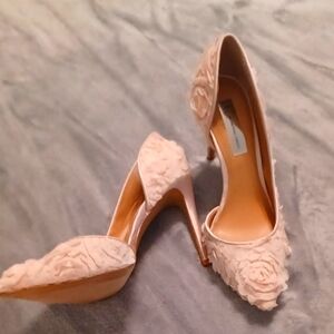 I.N.C. Chiffon Rosette Pumps